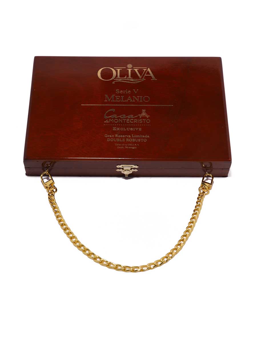 Brown Shiny Oliva Cigar Box Purse Main